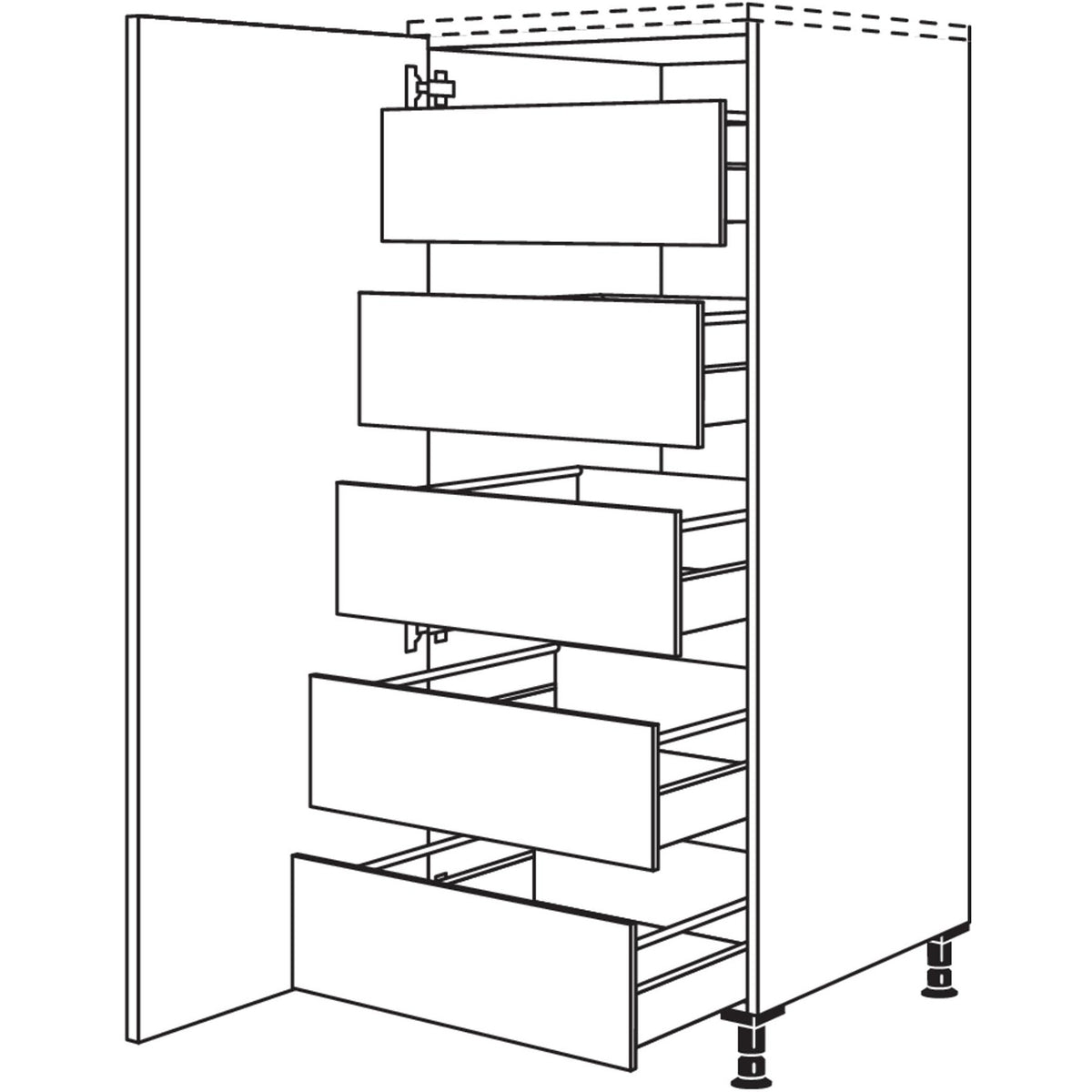 nobilia XL-Highboard HIF40-X 32518