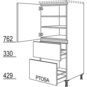 nobilia XL-Highboard LH2A50-X 53776