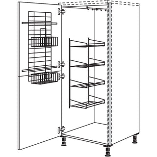 nobilia XL-Highboard NHSB40-X 40 cm - Touch | 317