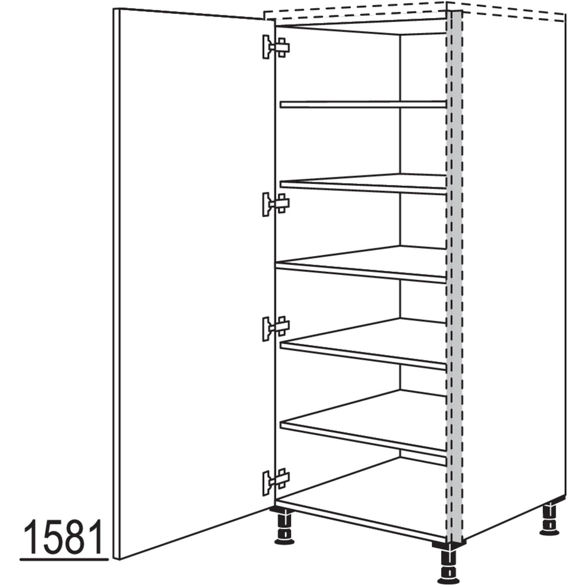 nobilia XL-Highboard NHSF50-X 68785