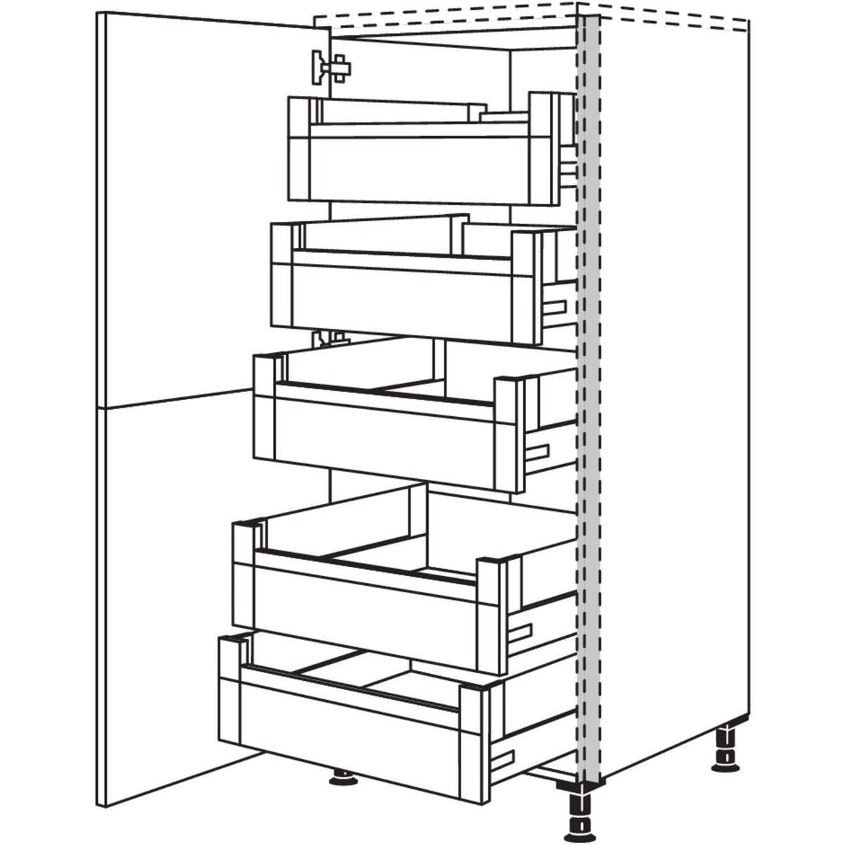 Nobilia XL-Highboard NHSI50-X 68702