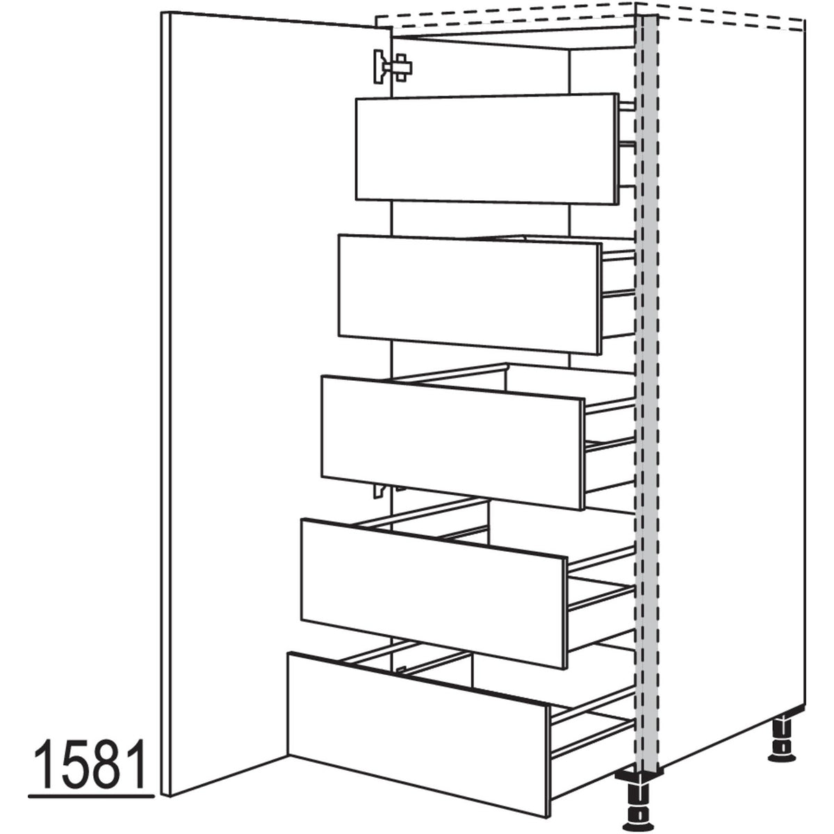 nobilia XL-Highboard NHSIF40-X 68718