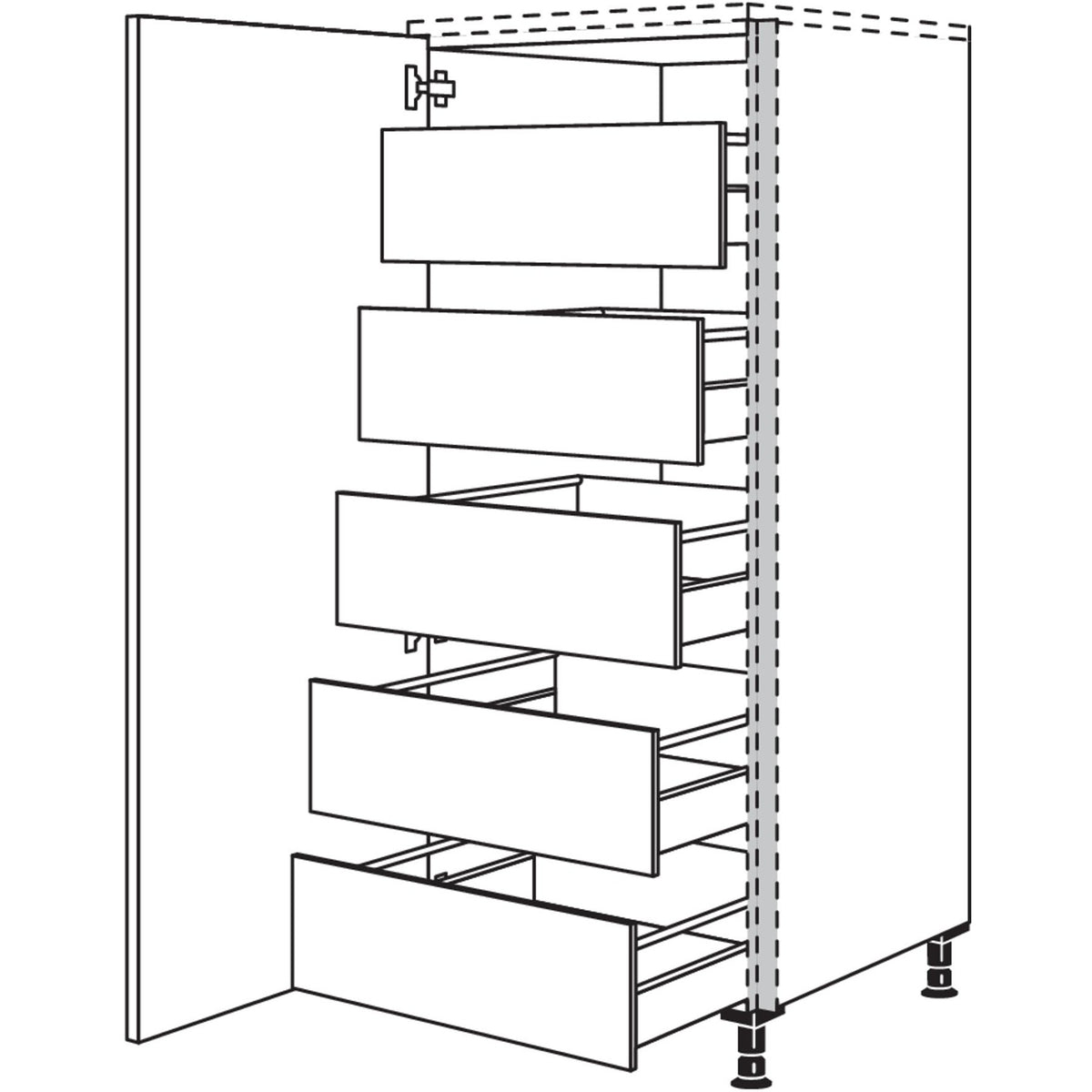 nobilia XL-Highboard NHSIF40-X 68718