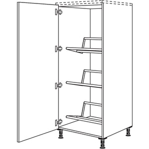 nobilia XL-Highboard fuer Getraenkekisten HGTKF60-X 32551