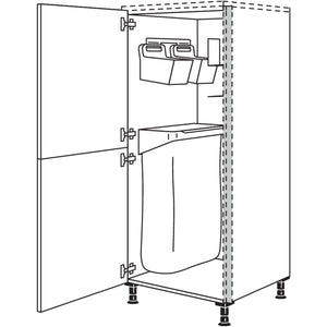 Nobilia XL-Highboard mit Ordnungssystem Laundry-Area NHSOS60-X 68580