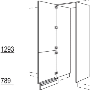 Nobilia XL-Hochschrank-Durchgangstuer HDWDT60-1X 56636