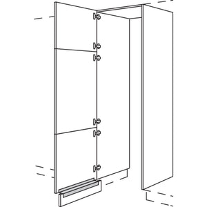 Nobilia XL-Hochschrank-Durchgangstuer HWDT60-1X 56631
