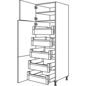 Nobilia XL-Hochschrank HI40-1X 31244