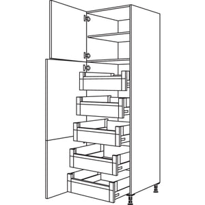 Nobilia XL-Hochschrank HI60-3X 50246
