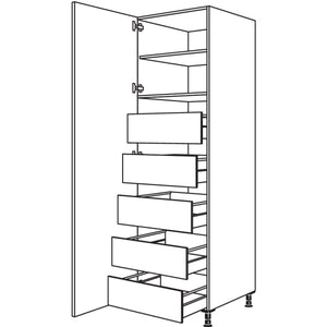 nobilia XL-Hochschrank HIF50-3X 50219