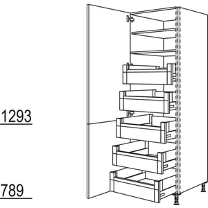 Nobilia XL-Hochschrank NHSI60-1X 34920