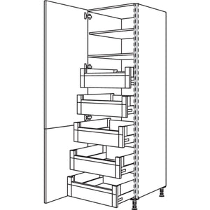 Nobilia XL-Hochschrank NHSI40-2X 45918