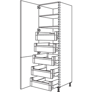 Nobilia XL-Hochschrank NHSI60-3X 56920