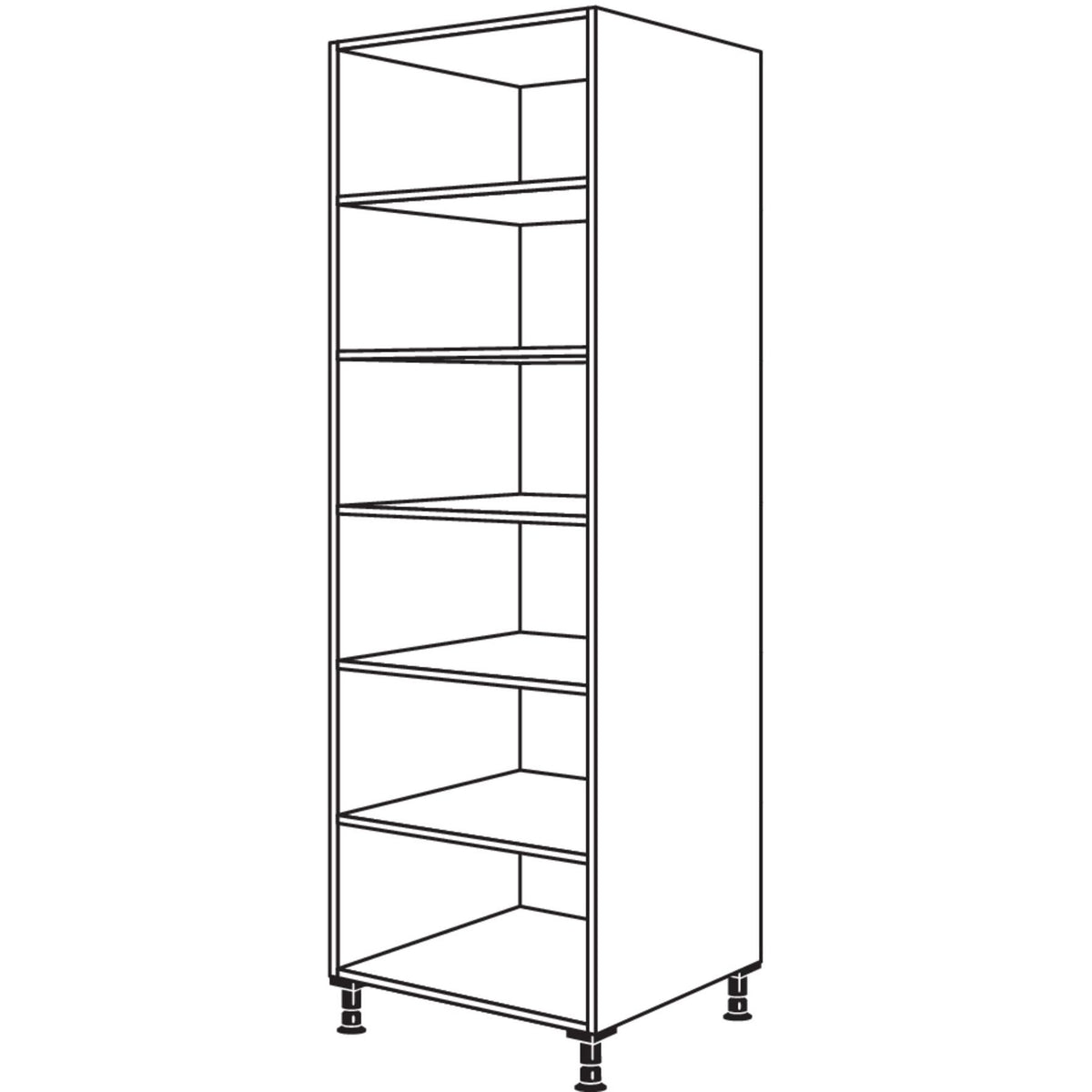 Nobilia XL-Hochschrank-Regal HR40-1X 30891