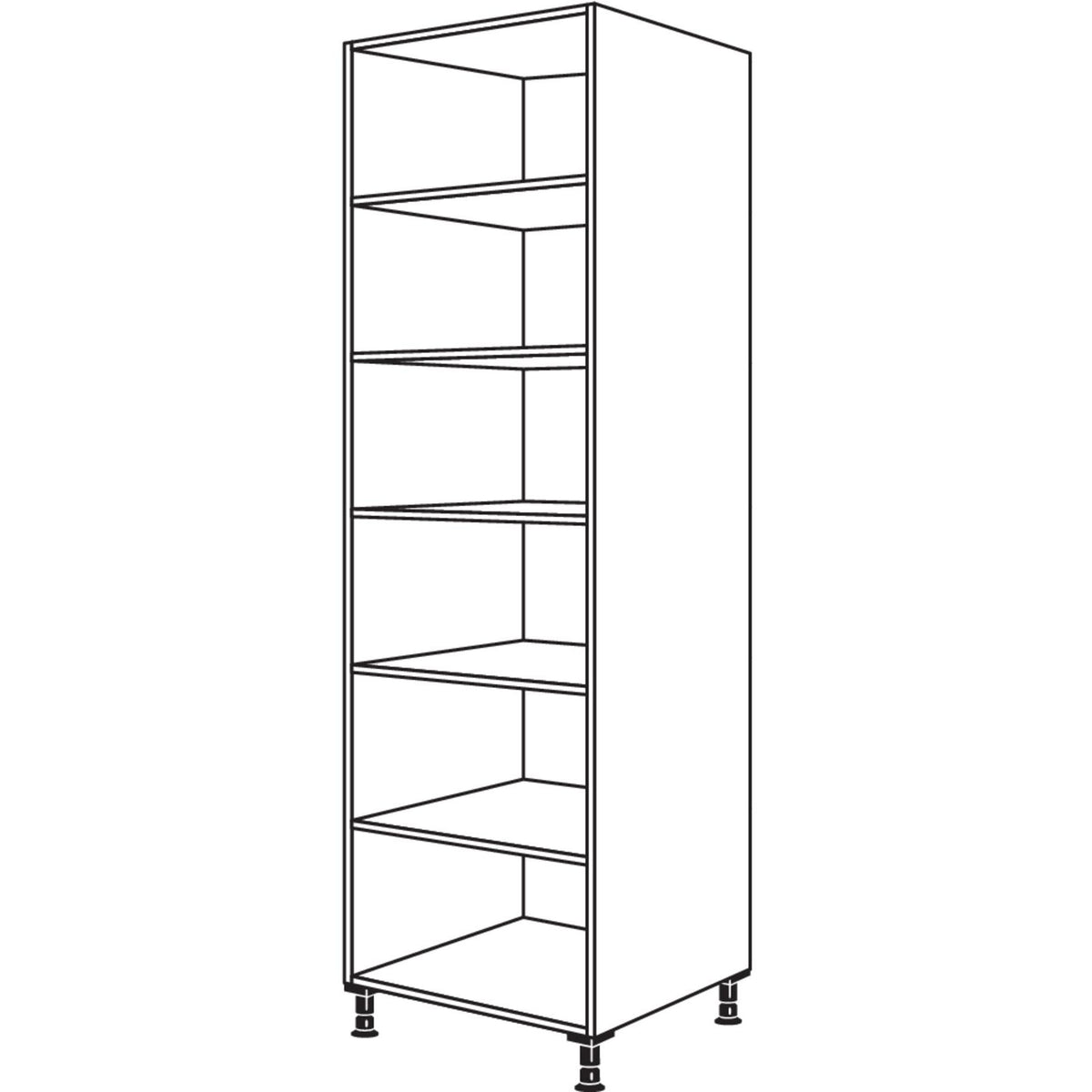 Nobilia XL-Hochschrank-Regal HR50-3X 50892