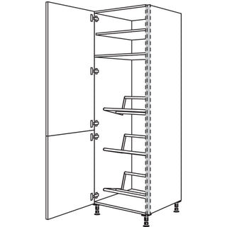 nobilia armoire haute XL pour caisses de boissons NHSGTK60-1X 60 cm - StoneArt | 566