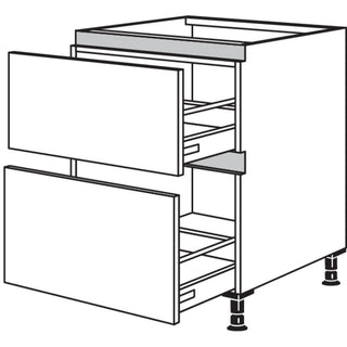 nobilia XL-Kochstellenschrank NK2A80-X 80 cm - Natura | 157