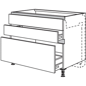 Nobilia XL-Kochstellenschrank fuer Kochfeldabzug NKMSA120-X 58322