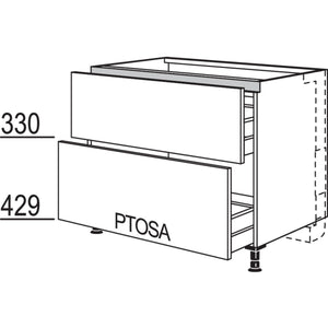 nobilia XL-Kochstellenschrank fuer Panorama-Kochfeldabzug mit vertikalem Motor LKMP2A100-X 58323