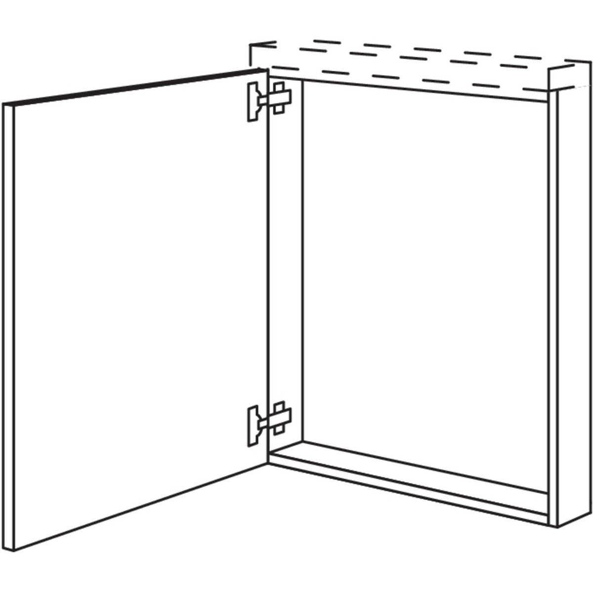 Nobilia XL-Rahmenteil URTD40-X 37133