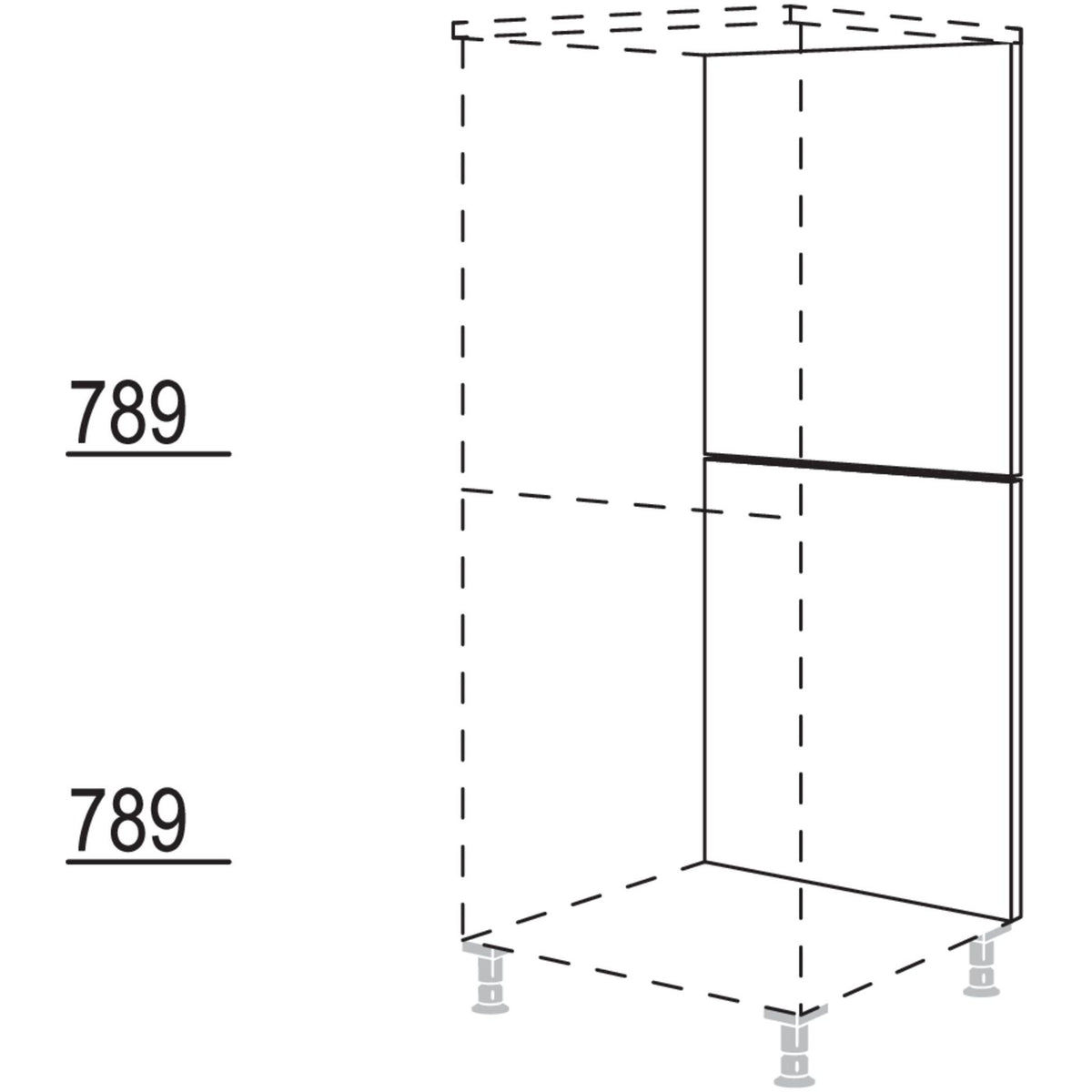 Nobilia XL-Rueckwandverkleidung RFD60-158 9276