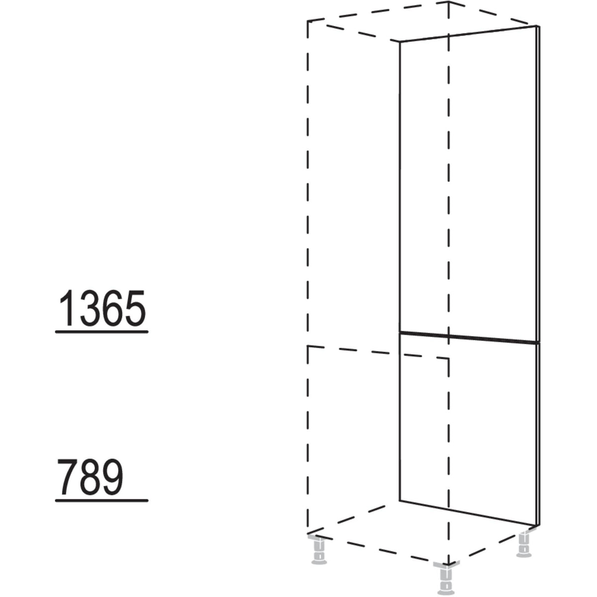 Nobilia XL-Rueckwandverkleidung RFD60-2X 45849