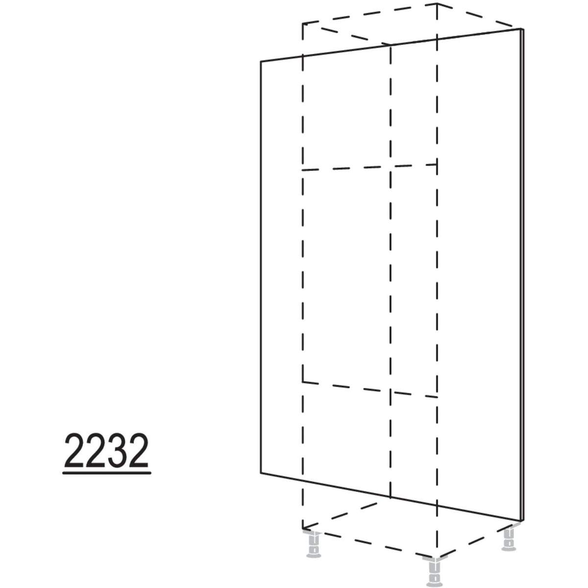 Nobilia XL-Rueckwandverkleidung RKS-223 52832