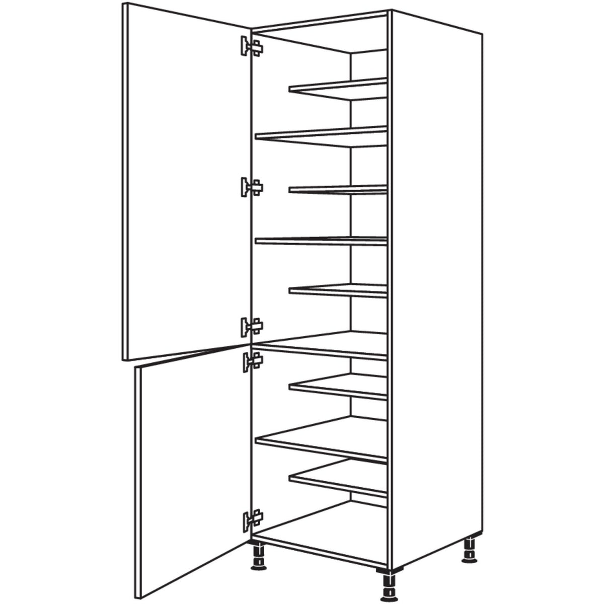 Nobilia XL-Schuhschrank HDWS40-1X 31284