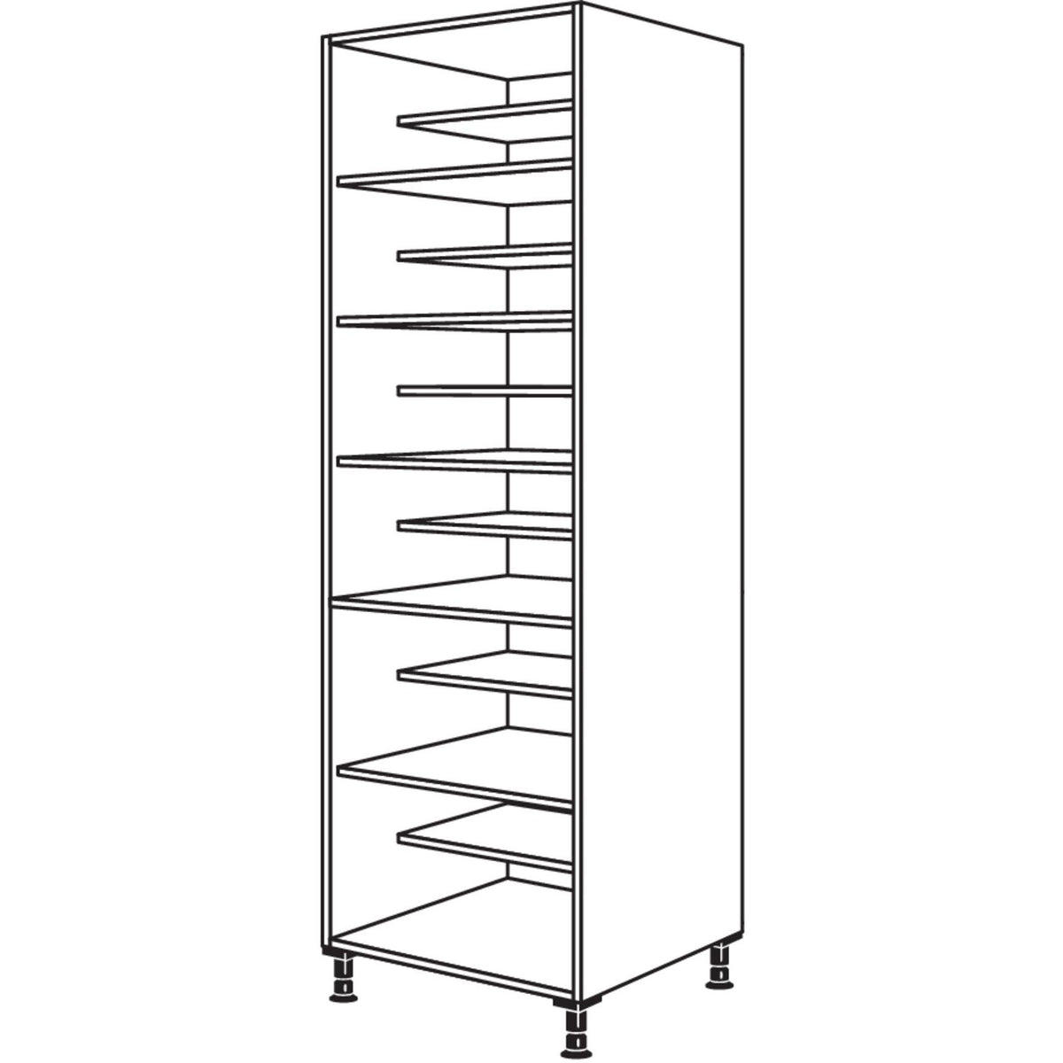 Nobilia XL-Schuhschrank HWSO60-1X 32266