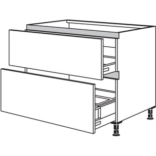 nobilia XL Sink Pull-Out Cabinet Flex 21 NSPU2AK-AF100X 100 cm - Riva | 371