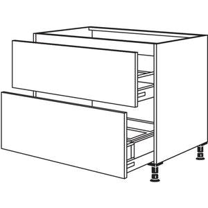 Nobilia XL-Spuelen-Auszugschrank Separato SPUD2A-AS120-X 30236