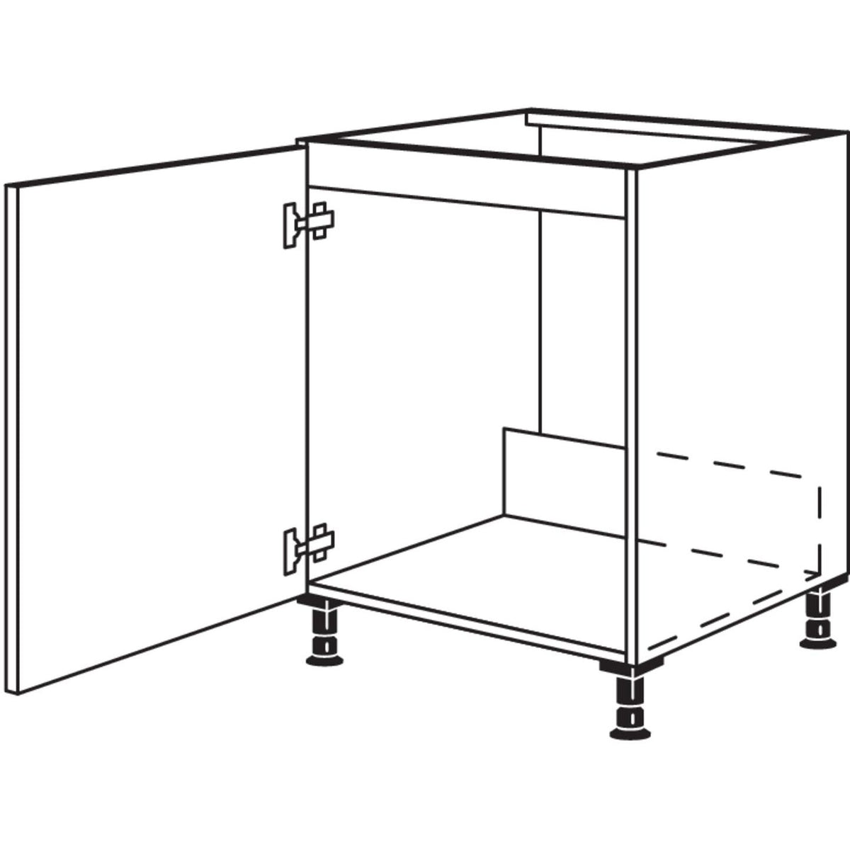 Nobilia XL-Spuelenschrank SPUD50-X 37200