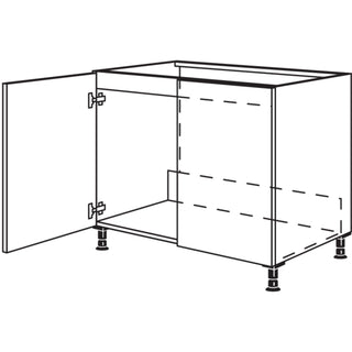 nobilia XL-sink cabinet SPUD100-X 100 cm - Look | 099