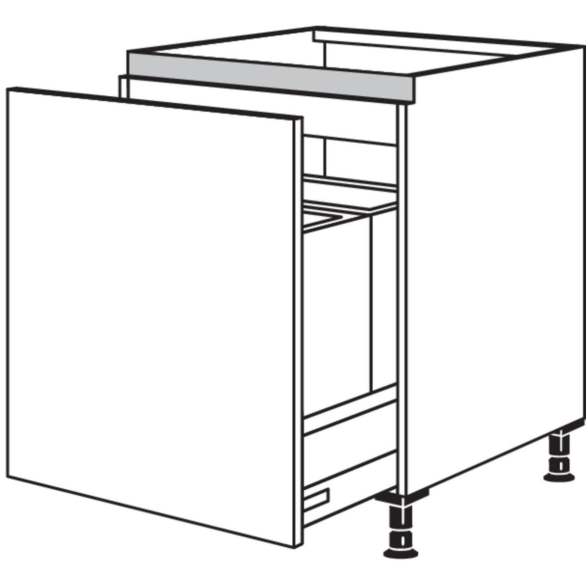 Nobilia XL-Spuelenschrank Separato-K NSPUA-ASK50-X 58255