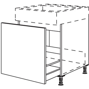 nobilia XL-Spuelenschrank fuer bauseitige Wertstoffbehaelter-Systeme SPUSTAK-BW60-X 35217