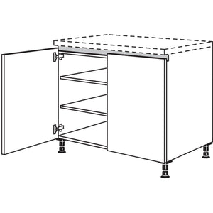 Nobilia XL-Unterschrank NU100-X 58070