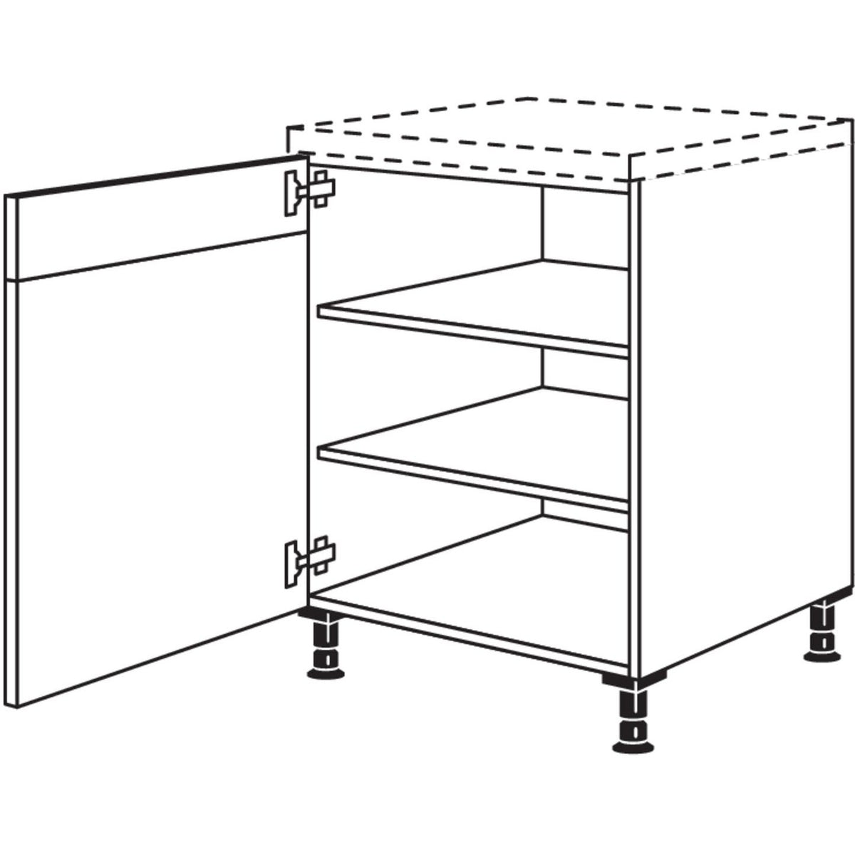 Nobilia XL-Unterschrank U50-X 33010