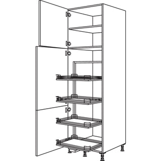 nobilia XL-Vorratsschrank Cargo HC60-3X 60 cm - Look | 099