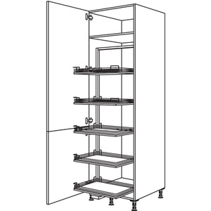Nobilia XL-Vorratsschrank Cargo HDC60-3X 51260