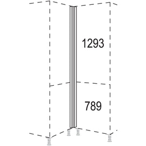 Nobilia XL-Winkelpassstueck HPEV-1X 30821