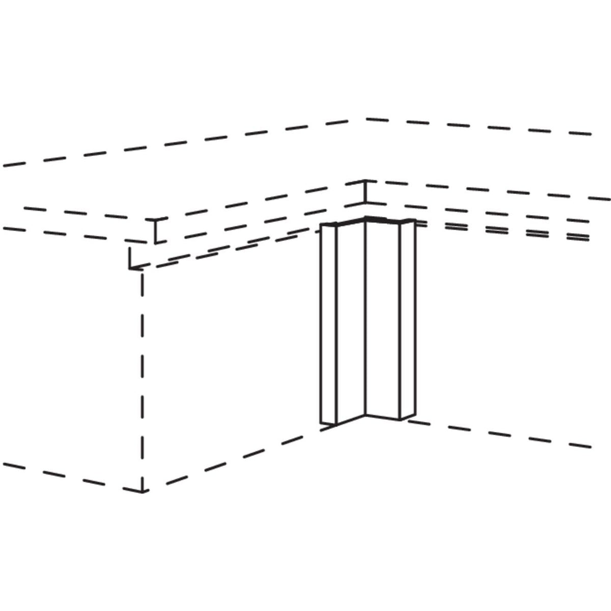 Nobilia XL-Winkelpassstueck NUPE-43 54176
