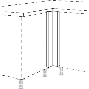 Nobilia XL-Winkelpassstueck UPE-X 37143