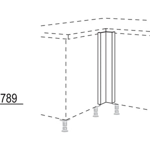 Nobilia XL-Winkelpassstueck UPE-X 37143