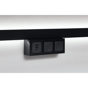 Nobilia Zweifach-Steckdose Sign Emotion mit USB-Charger SESTD-F 49443