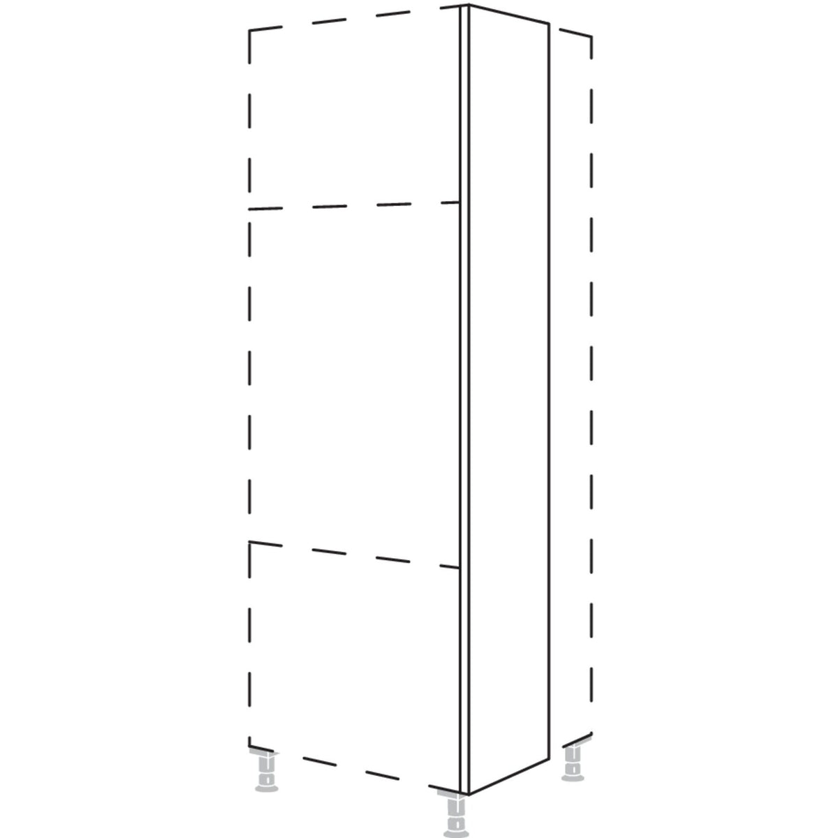 Nobilia Zwischenwange HWZ25-1 25301