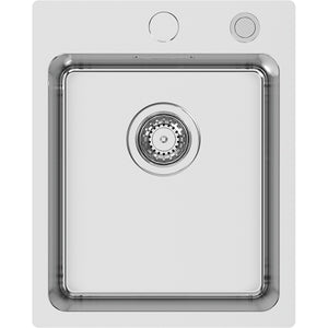 RODI- Einbauspuele Una 36 N- Edelstahl- flaechenbuendiger Einbau moeglich Edelstahl 87137 87137