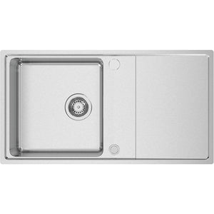 RODI- Einbauspuele Una 86 N- Edelstahl- flaechenbuendiger Einbau moeglich Edelstahl 87282 87282