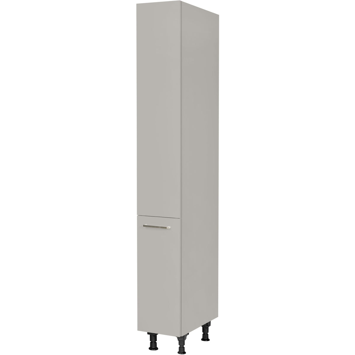 nobilia Apothekerschrank HDA30 1 30 cm Hellgrau Stein grau super matt 341 Touch 317