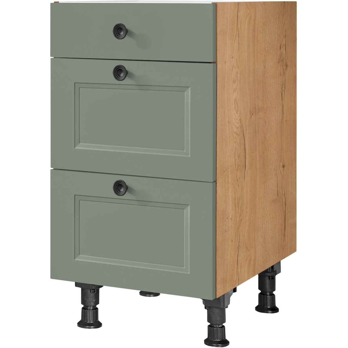 nobilia Auszugschrank UA45 45 cm Schilf Grün matt 776 Cascada 684