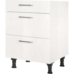 nobilia Auszugschrank UA60 60 cm Alpin Weiss Hoch Glanz 503 Flash 648
